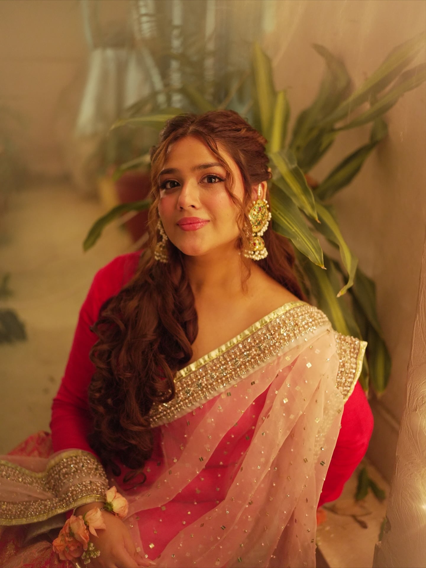 RANGREZA - Light Pink Dupatta - image 2